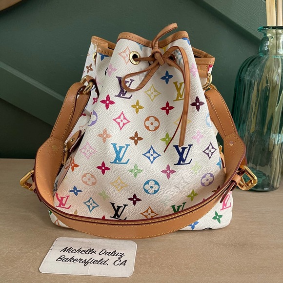 Louis Vuitton Handbags - Louis Vuitton Vintage Petite Noe Multicolor Bucket
